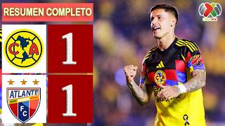 Atlante 1-1 América | Full Match Highlights & All Goals