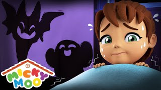 Scared of the Dark + More Nursery Rhymes For Kids | Micky Moo Songs for Kids