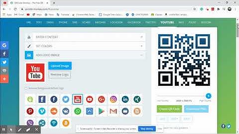 How to make a free Qr code in Qr code monkey.com