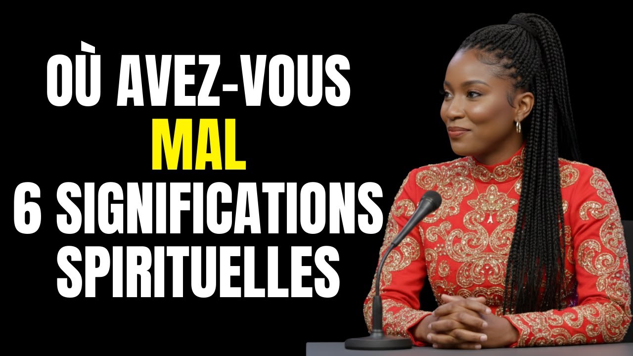 Ex-Sorcière Révèle: 6 Significations Spirituelles Selon L'Endroit Où Vous Avez Mal