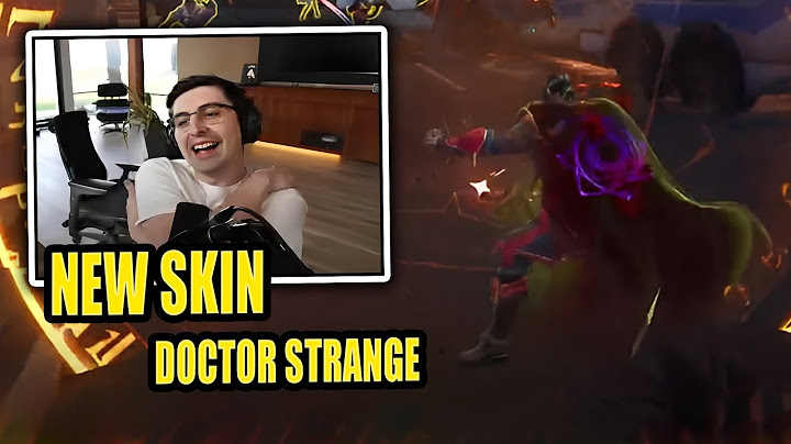 Shroud Tests the New Doctor Strange Skin in Marvel Rivals