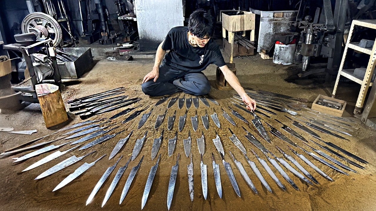 Легендарный нож Sakai, выкованный по 600-летней традиции 5 мастерами кузнечного дела