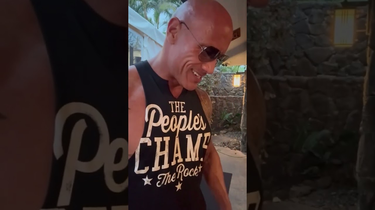 The Rock Outdoor Instagram Promo On Cody Rhodes 