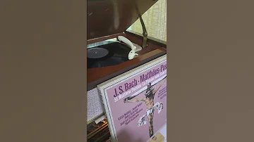1980 Rel Bach Matthew Passion BWV 244 Erster Teil Nr 11 23 Organ Works Review 바흐 마태수난곡 2면 LP 