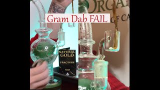 Natural Gold Gram Dab Fail