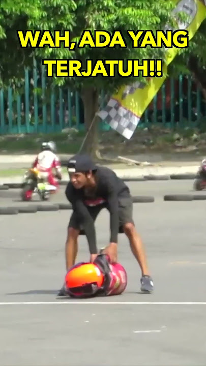 BEGINILAH RESIKO BALAP MOTOR ANAK ANAK - MINI GP INDONESIA #shorts #balapmotor #minigp #motogp