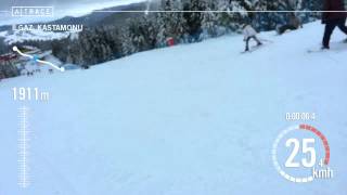 Trace Skiing - Erkan Dalyan At Ilgaz