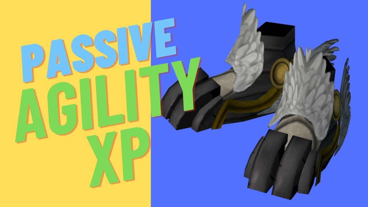 SILVERHAWK BOOTS How To Train AGILITY Passively YouTube Silverhawk boots how to train agility passively youtube