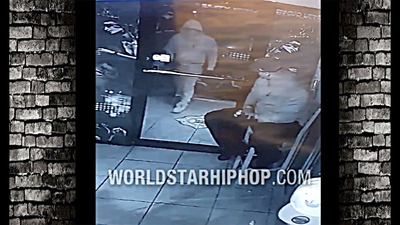 Security Guard Of The Year - Man Armed With A Gun Gets Handled! - A Brave Security Guard dispatches Arm Man in Dramactic Fashion!