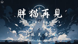 蘇芙蕾 - 胖貓再見「風替我說了再見 再見再也不見」【動態歌詞/PinyinLyrics】♪