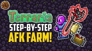 Terraria step by afk farm | how to happydays