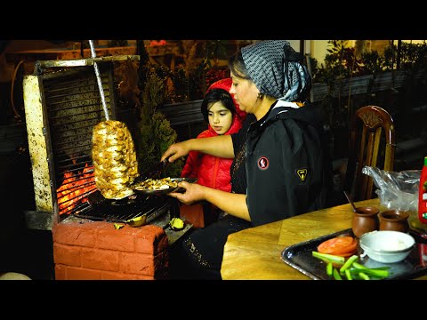 We Built an Oven to Cook Chicken Shawarma | Cooking outdoors