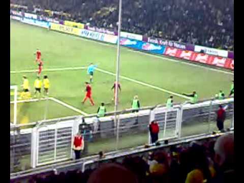 Dortmund vs Frankfurt 7.2.2010 21. Spieltag 2:2 Au...