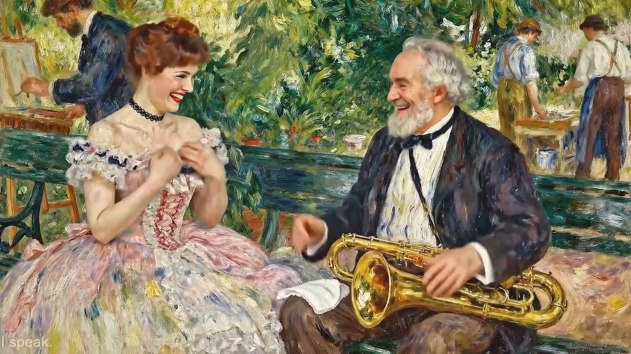 Visual Poems | Renoir | Ball at Moulin de la Galette