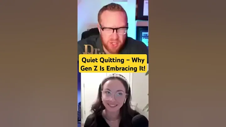 Quiet Quitting – Why Gen Z Is Embracing It! #shorts