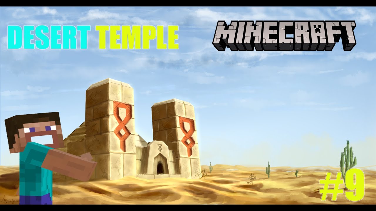 I FOUND A DESERT TEMPLE BUT | MINECRAFT GAMEPLAY #9 - YouTube