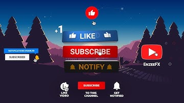 Free Subscribe Buttons Pack | Premiere Pro | After Effects | Green Screen Version