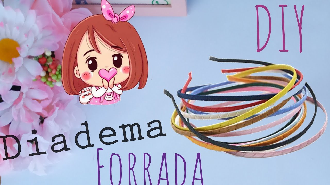 Como forrar Diadema? Super Facil! 