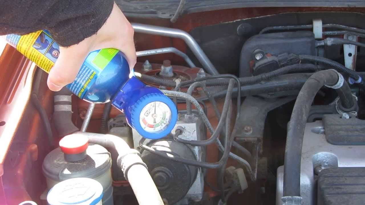 Honda Element DIY - AC Recharge Service Part 2 of 2 in HD - YouTube
