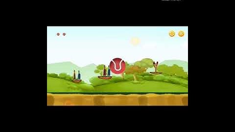 knock down bottles game brilliant play 