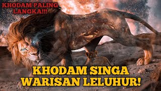 Khodam singa warisan leluhur