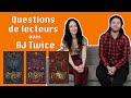 Questions De Lecteurs Avec AJ Twice Auteurs De La Passeuse De Mots 