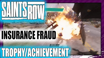 Saints Row - Insurance Fraud Easy Method