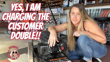 HOW TO REBUILD THE CARBURETOR on a MTD/REMINGTON Walk Behind Mower or String Trimmer..