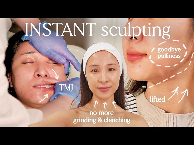 THIS facial massage DEPUFFS & SCULPTS your face (chin, jawline, TMJ)