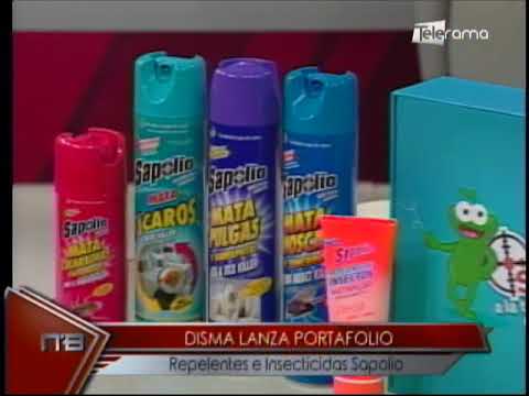 Disma lanza portafolio repelentes e insecticidas Sapolio