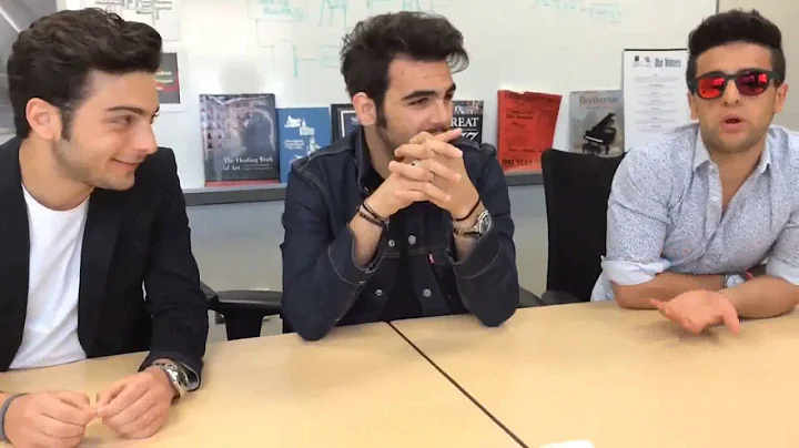 Il Volo - Detroit Interview by Edward Pevos