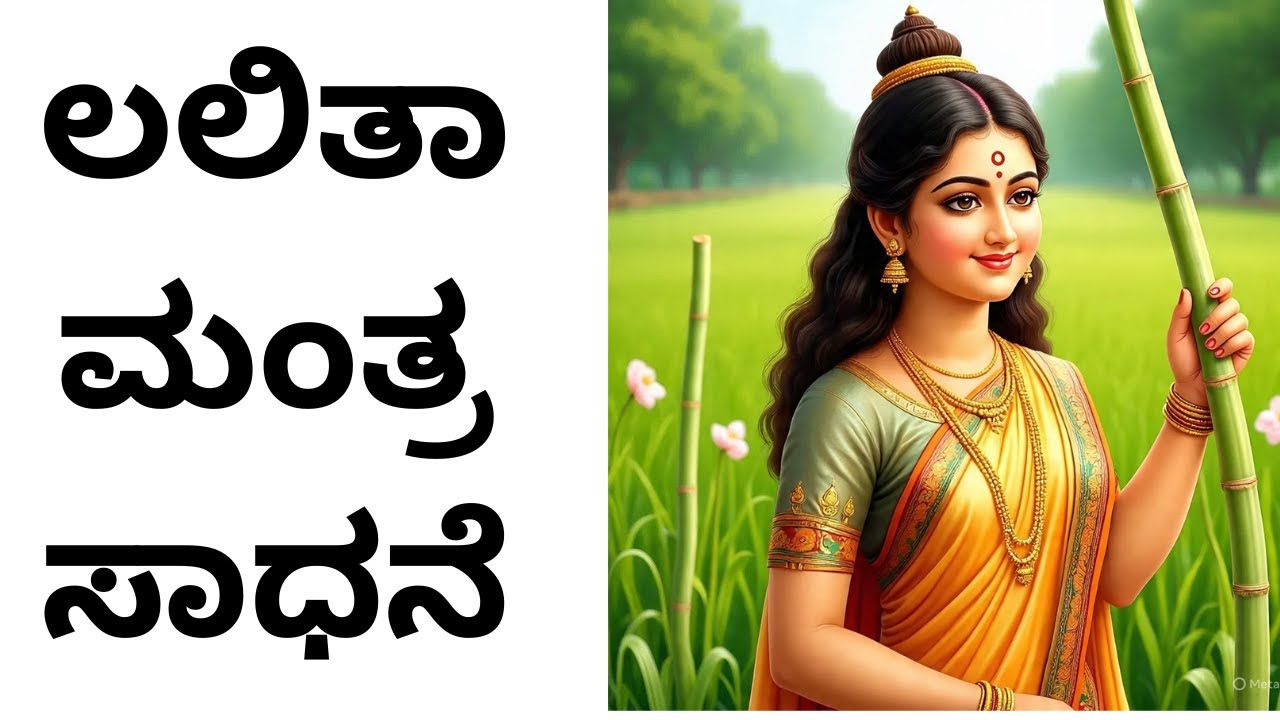 ಲಲಿತಾ ದೇವಿಯ ಅಪಾರ ಕರುಣೆಯನ್ನು ಕೊಡುವ ಈ ಮಂತ್ರ ಸಾಧನೆ Sadhana mantra of lalitha devi