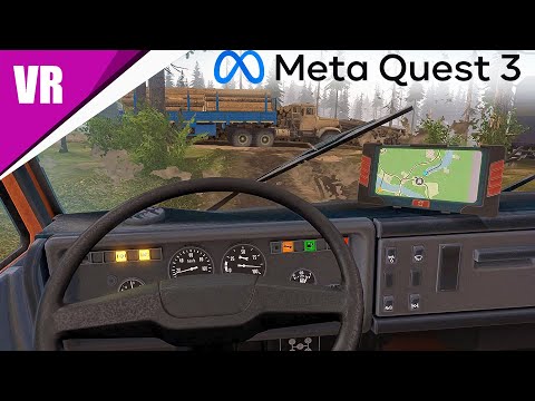 MudRunner VR Gameplay