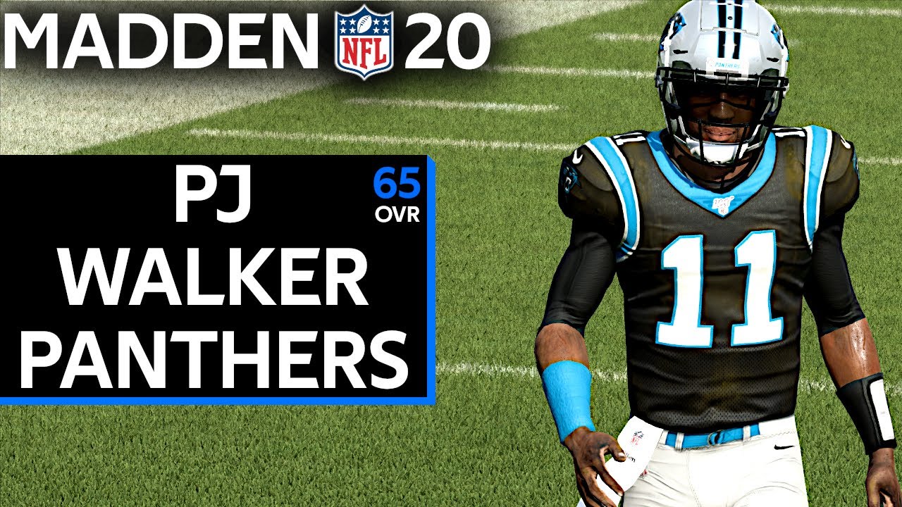 pj walker panthers jersey