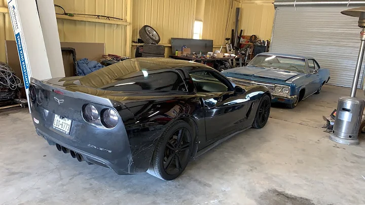 C6 front splitter install ‼️ DIY‼️‼️