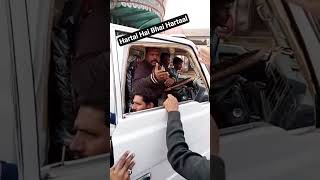 Hartaal k doran Gari Nikalna mehanga pargya 🥴 #strike #lahore #bus #today