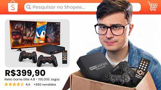 COMPREI o GAME BOX mais VENDIDO da SHOPEE