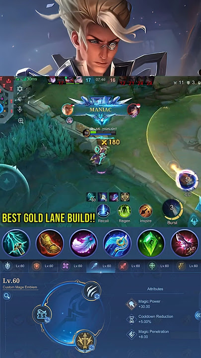 Download lagu Maniac!! Natan Best Gold Lane Build (Part 6) - MLBB #gameplayproplayer #natan #MLBB