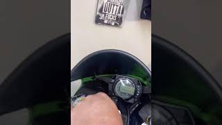 2005 Kawasaki Ninja ZX6RR Custom Gauge Cluster