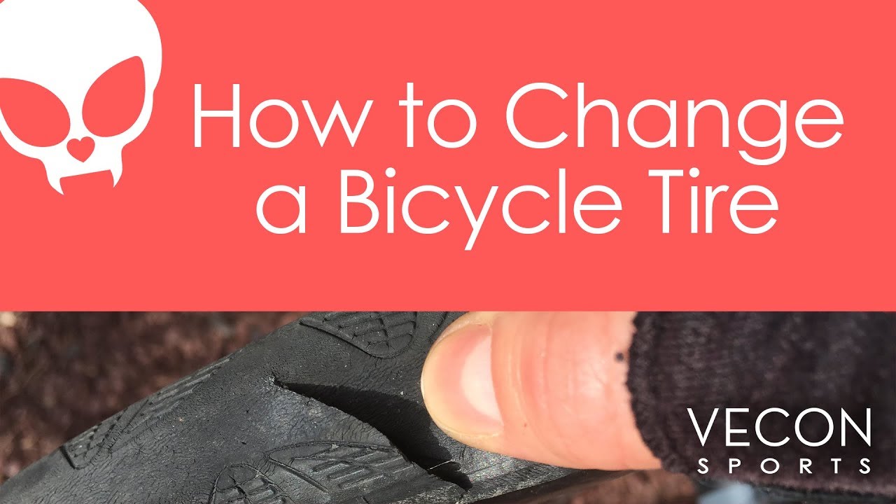 How to Change a Flat Bicycle Tire - YouTube