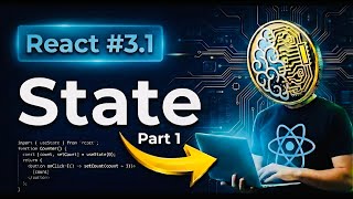 🔥 React Part 3.1 | Hooks & State Explained | Counter App Tutorial for Beginners