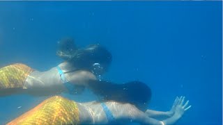 Mermaids Swimming