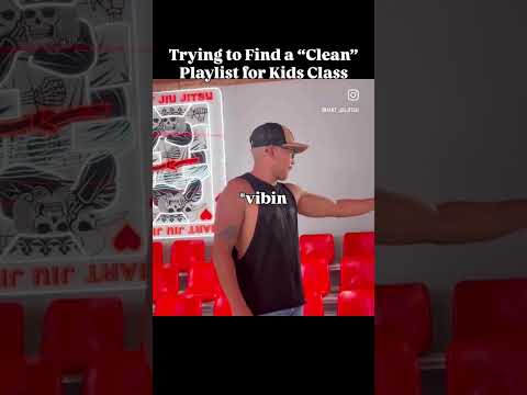 Finding Appropriate Music for Kids Class #bjj #jiujitsu