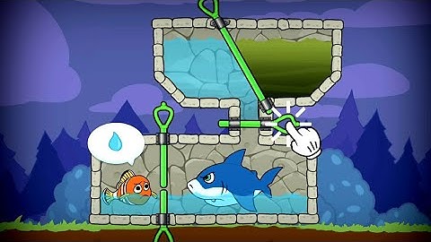 Fishdom Mini Games Ads Part 13 - All Levels - Pull Pin Save The Fish