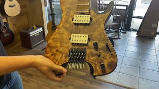 Ibanez Q52 Antique Brown Stained Unboxing at Allen Music