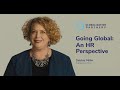 Going global an hr perspective