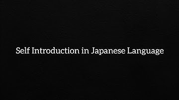 Self Introduction in Japanese Language | SUDHARSAN S| SNS Institutions|
