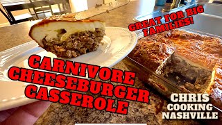 CARNIVORE Cheeseburger CASSEROLE Feed a family KETO/CARNIVORE ??