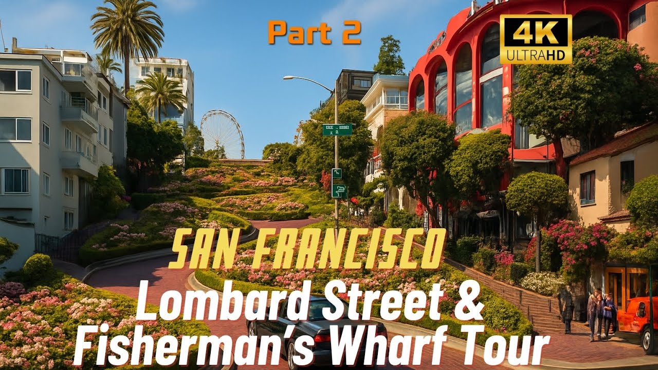 “San Francisco Drive Part 2 | Lombard Street & Fisherman’s Wharf Tour”