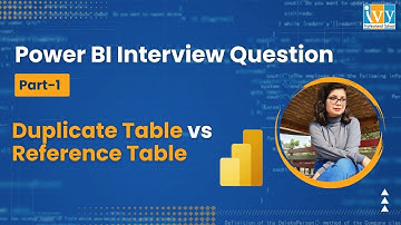 Duplicate Table vs Reference Table -Power Query | Power BI Interview Question | Dynamic Top N Filter